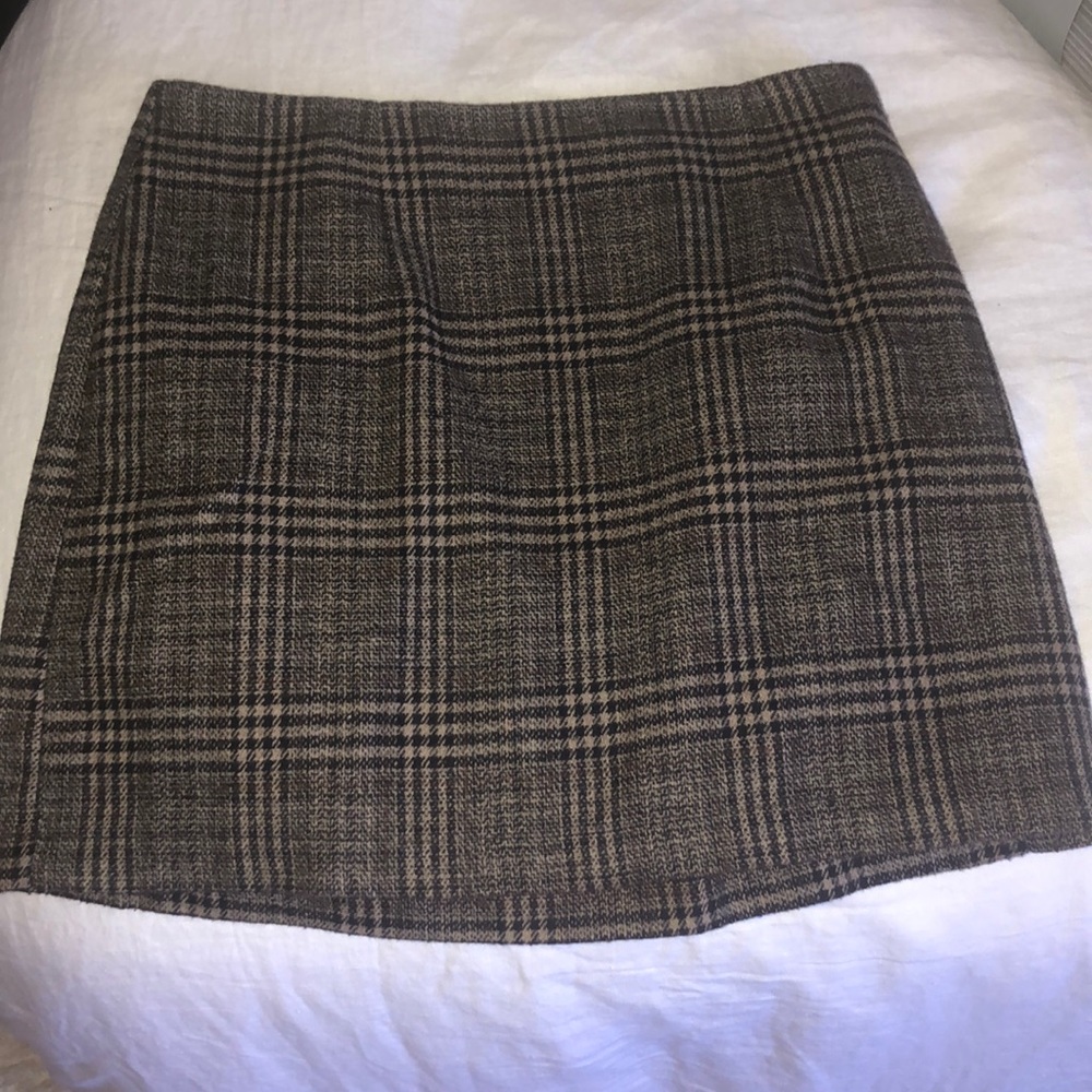 Plaid skirt
